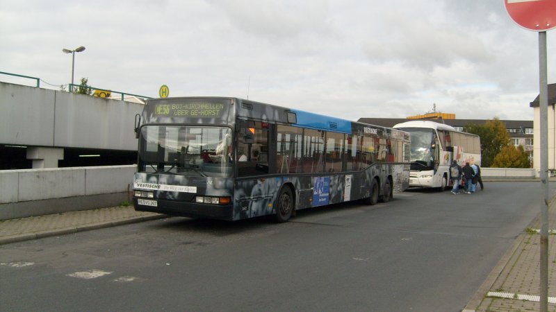 29.09.07,NEOPLAN der VESTISCHEN,Busbahnhof Gelsenkirchen.