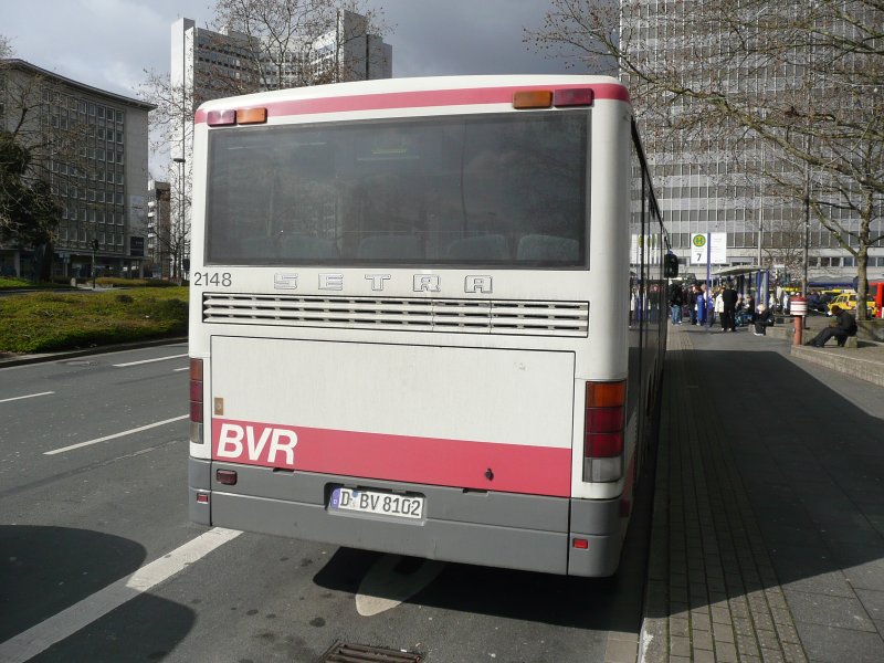 31.03.08,SETRA der BVR,Busbahnhof Essen Hbf.