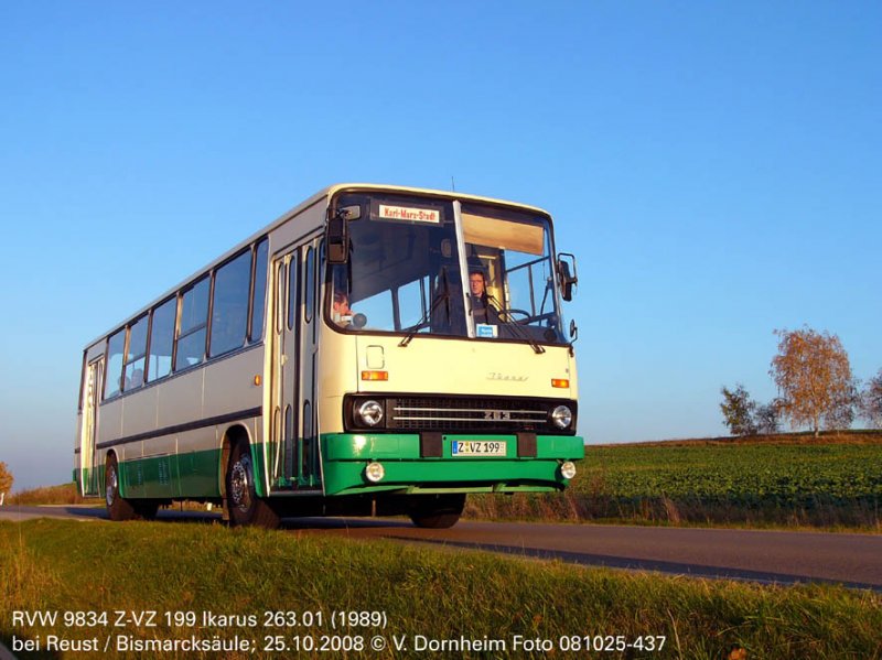 ...ein schnes Ikarus-Werbefoto