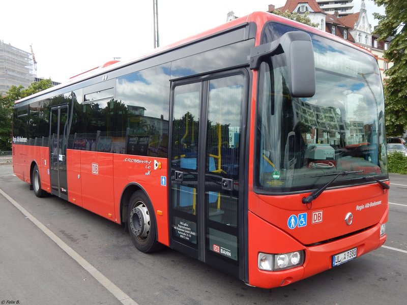 Irisbus Crossway Von Zugbus Regionalverkehr Alb Bodensee In Ulm Am 19 06 18 Bus Bild De