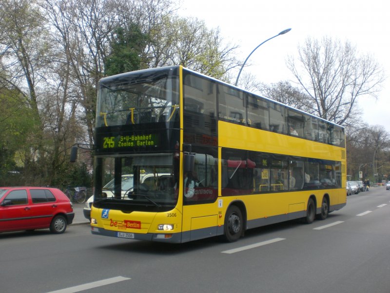 Man Lion S City Dd Doppelstock Auf Der Linie 245 Nach S U