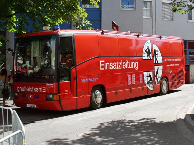 Mercedes-Benz Feuerwehrbus in Bochum