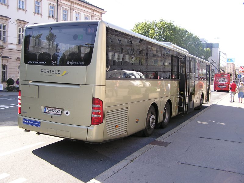 Mercedes-Benz Integro, nach der Rcke.