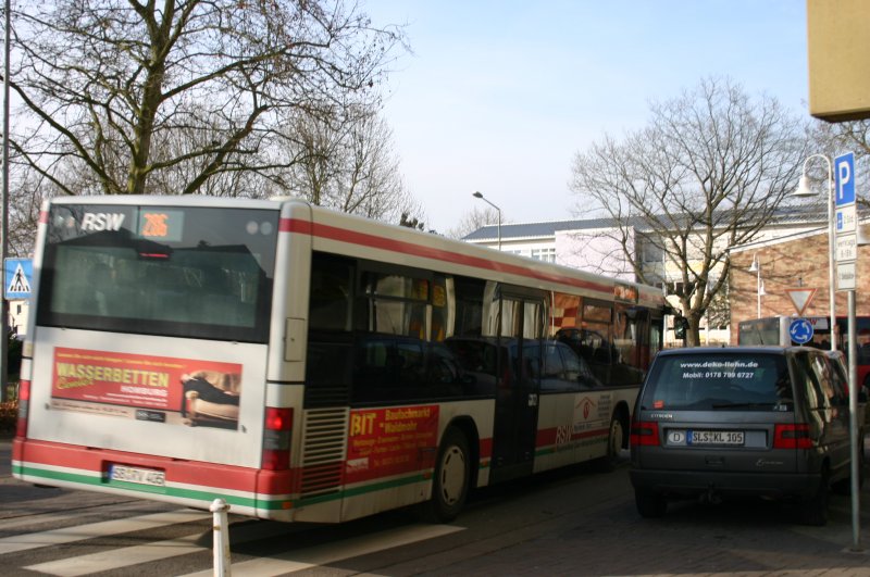 SB- RV 407 im Januar 2009 in Homburg hhe MAnnlich Gymnasium.