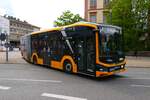 HEAG mobilo MAN Lions City E Wagen 428 am 04.05.24 in Darmstadt Innenstadt