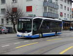 VBZ - MAN Lion`s City E Nr.640 unterwegs auf der Linie 66 bei der Haltestelle Morgental in Zürich am 2024.12.27