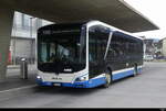 VBZ - MAN Lion`s City E Nr.642 unterwegs auf der Linie 185 bei der Haltestelle Bahnhof Adliswil in Adliswil am 2024.12.27