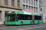 Mercedes Citaro 722, auf der Linie 48, fährt zur Haltestelle Schützenhaus.