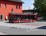 S T A DTBUS Dornbirn - MAN Lion`s City Hybrid BD 15925 unterwegs in Dornbirn am 08.07.2022