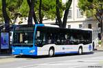 Mercedes Citaro C2 Ü Hybrid  Navigazione Lago di Lugano , Lugano/Schweiz