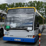 Dieser Berkhof Premier AT18 Oberleitungsgelenkbus stammt aus dem Jahr 2000.