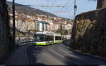 TransN ST3 144 / Neuchâtel Rue de l'Ecluse, 4. Februar 2024