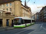 transN, La Chaux-de-Fonds - Nr. 149 - Hess/Hess Gelenktrolleybus (ex TN Neuchtel Nr. 149) am 29. Dezember 2012 in Neuchtel, Place Pury