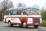 Oldtimer Neoplan SH 6 Bj. 1955 Adorf, Europäisches Oldtimerbustreffen im Elsass Oktober 2024