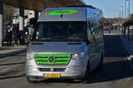 GC 9912, Mercedes Benz Sprinter, von Voyages Carbon, aufgenommen beim Verlassen des Busbahnhofs in Mersch.