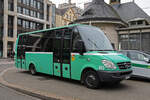 Mercedes Citystar 863 steht am 08.11.2024 am Aeschenplatz.