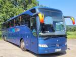 Mercedes Tourismo von Jung Bus aus Deutschland an der Mosel am 31.08.2024