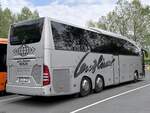 Mercedes Travego von Lenz Tour - Retour Reisen aus Deutschland in Plau am See am 15.05.2023