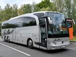 Mercedes Travego von Lenz Tour - Retour Reisen aus Deutschland in Plau am See am 15.05.2023