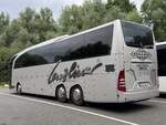 Mercedes Travego von Lenz Tour - Retour Reisen aus Deutschland in Plau am See am 21.07.2023