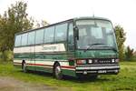 Oldtimer Setra S 215 HD Bj. 1989 Trans-europe, Europäisches Oldtimerbustreffen im Elsass Oktober 2024