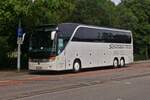 NE SN 200, Setra S 416 HDH, von Busreisen Schröder aus Deutschland, aufgenommen in Maastricht. 07.2024