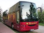 Van Hool EX16H von Grunert aus Deutschland in Malchow am 10.05.2023