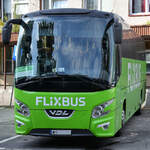 Ein VDL Futura FHD2-122 Reisebus von Flixbus war Anfang September 2024 in Kolberg abgestellt.