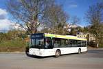 Bus Aue / Bus Erzgebirge: MAN NL der RVE (Regionalverkehr Erzgebirge GmbH), aufgenommen im August 2017 am Bahnhof von Aue (Sachsen).