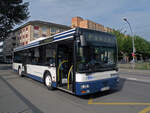 MAN Bus von SWEG macht am 20.05.2011 an der Endstation in Kleinhüningen Pause.