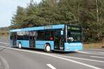 Bus Rheinland-Pfalz: MAN NL (PS-QL 22) vom Omnibusreiseverkehr Bandner & Sohn GmbH, aufgenommen im Februar 2024 im Stadtgebiet von Kaiserslautern.