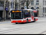 StadtBus Frauenfeld - MAN Lion`s City Nr.708  TG  237008 vor dem Bhf. in Frauenfeld am 2025.01.12