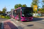 DB Regiobus Ost MAN Lions City G Ersatzverkehr Riedbahn am 31.08.24 in Walldorf Hessen