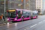 DB Regiobus MAN Lions City G Schienenersatzverkehr am 07.12.24 in Frankfurt am Main Hbf 