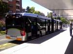 Mercedes-Benz CapaCity, Wagen 435, Endhaltestelle  Paseo del Violon  Granada (Spanien), 24.07.2014, Linie LAC (linea de alta capacidad).

