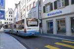 BLWE-Mercedes Citaro NR.5 im Zentrum von Lichtensteig am 18.10.13