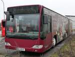 Mercedes Citaro II von URB aus Deutschland (ex VWG Wolfsburg) in Ueckermünde am 07.01.2023