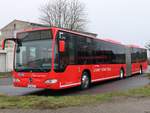 Mercedes Citaro II von URB aus Deutschland (ex VWG Wolfsburg) in Ueckermünde am 07.01.2023