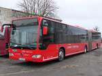 Mercedes Citaro II von URB aus Deutschland (ex VWG Wolfsburg) in Ueckermünde am 22.01.2023