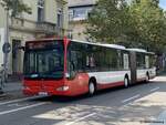 Mercedes Citaro G  Agarend  im SEV, Karlsruhe September 2024