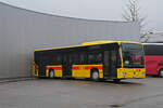 Mercedes Citaro 1998 der BLT steht am 30.01.2025 auf dem Hof des Depots Hüslimatt.