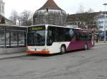 BSU - Mercedes Citaro  Nr.77  SO  148777 unterwegs auf der Linie 2 in Solothurn am 29.01.2013