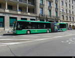 BVB - Mercedes Citaro Nr.7016 unterwegs in den Strassen von Basel am 14.04.2024