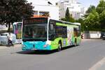 Stadtverkehr Maintal Mercedes Benz Citaro C2 am 05.07.24 in Bischofsheim