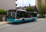 Stadtverkehr Maintal Mercedes Benz Citaro C2 am 05.07.24 in Bischofsheim