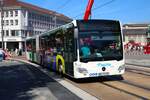 Fischle Mercedes Benz Citaro 2 G am 07.09.24 in Darmstadt Innenstadt