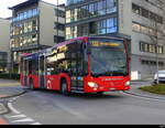 Zimmerberg Bus - Mercedes Citaro Nr.656  ZH 456887 unterwegs auf der Linie 132 in Horgen am 2024.12.21