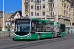 Mercedes Citaro 7016, auf der Linie 34, überquert am 04.11.2024 die Mittlere Rheinbrücke.