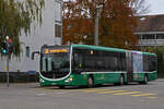 Mercedes Citaro 7031, auf der Linie 34, fährt am 18.11.2024 zur Haltestelle Gotenstrasse.