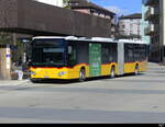 Postauto - Mercedes Citaro  VD  578140 unterwegs in Lausanne Sallaz am 28.02.2025